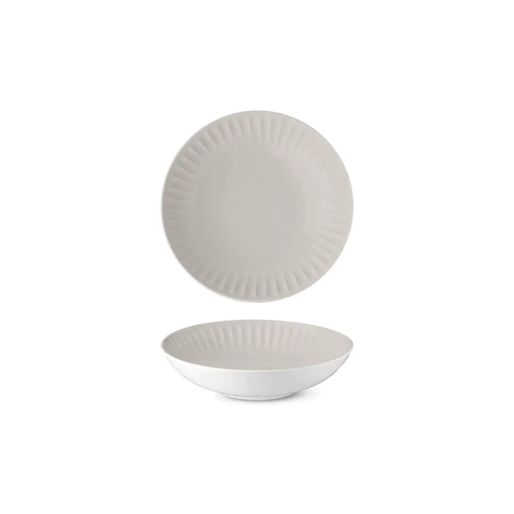 Тарілка G.Benedikt Ribby Color Jasmine глибока 22 см (RIB1922-X9245) - зображення 1