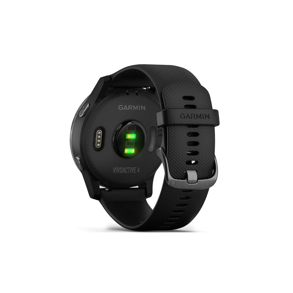 Смарт-годинник Garmin vivoactive 4, Black with Slate Hardware (010-02174-13) - зображення 5
