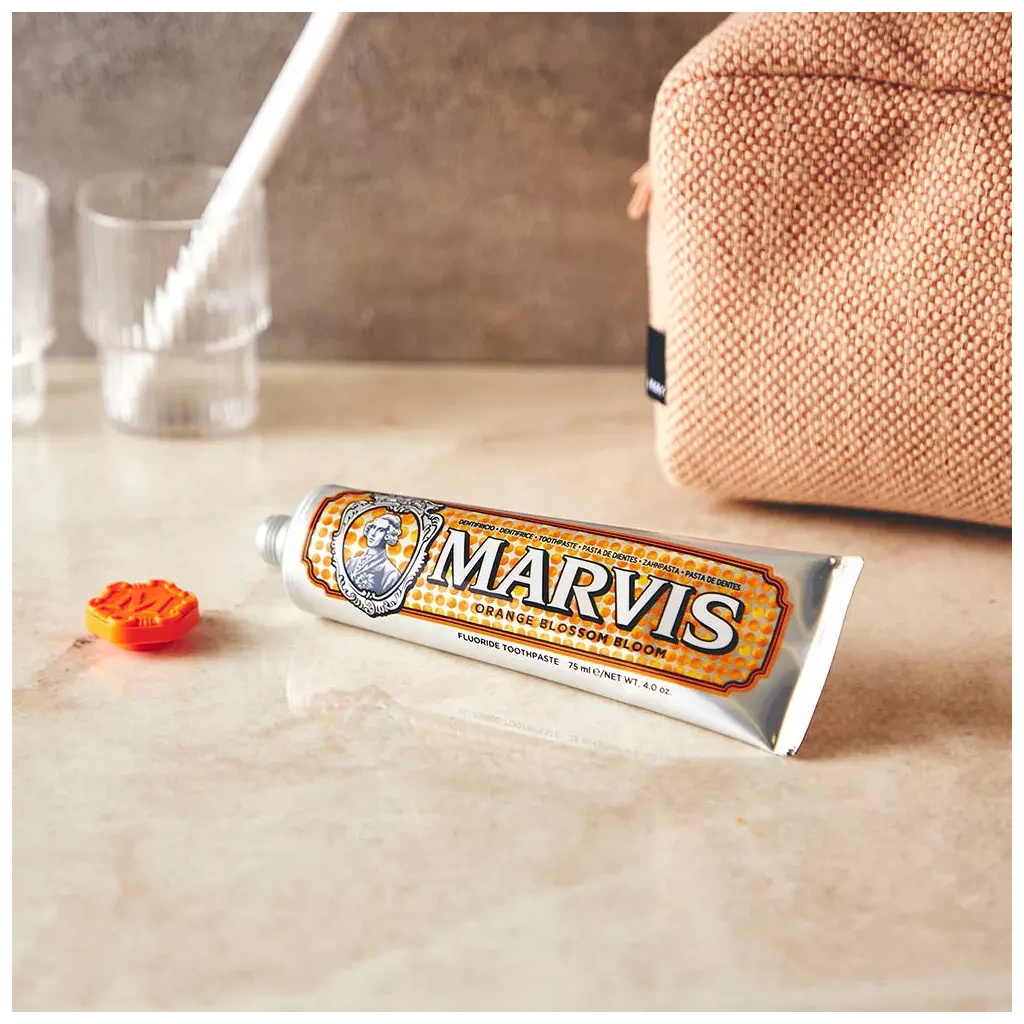 Зубна паста Marvis Квітка апельсина 75 мл (8004395111626) - зображення 6