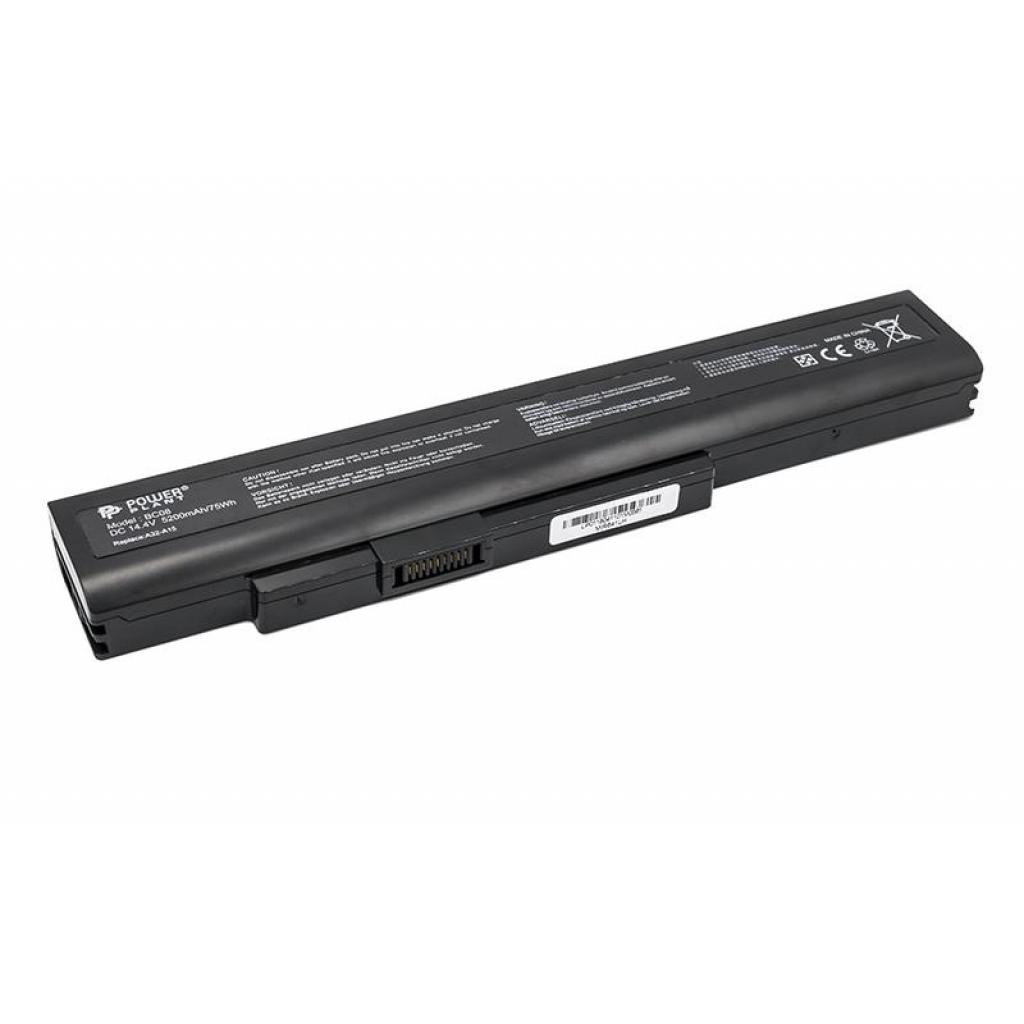 Акумулятор до ноутбука PowerPlant MSI CR640 Series (A32-A15, MIR641LH) 14.4V 5200mAh (NB470044) - зображення 2