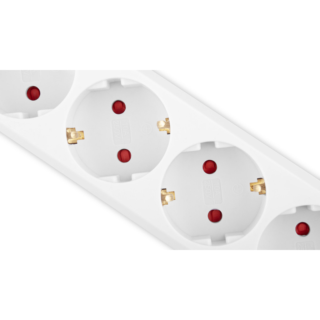 Мережевий фільтр живлення REAL-EL RS-Protect M 3m, white (EL122300027) - зображення 6