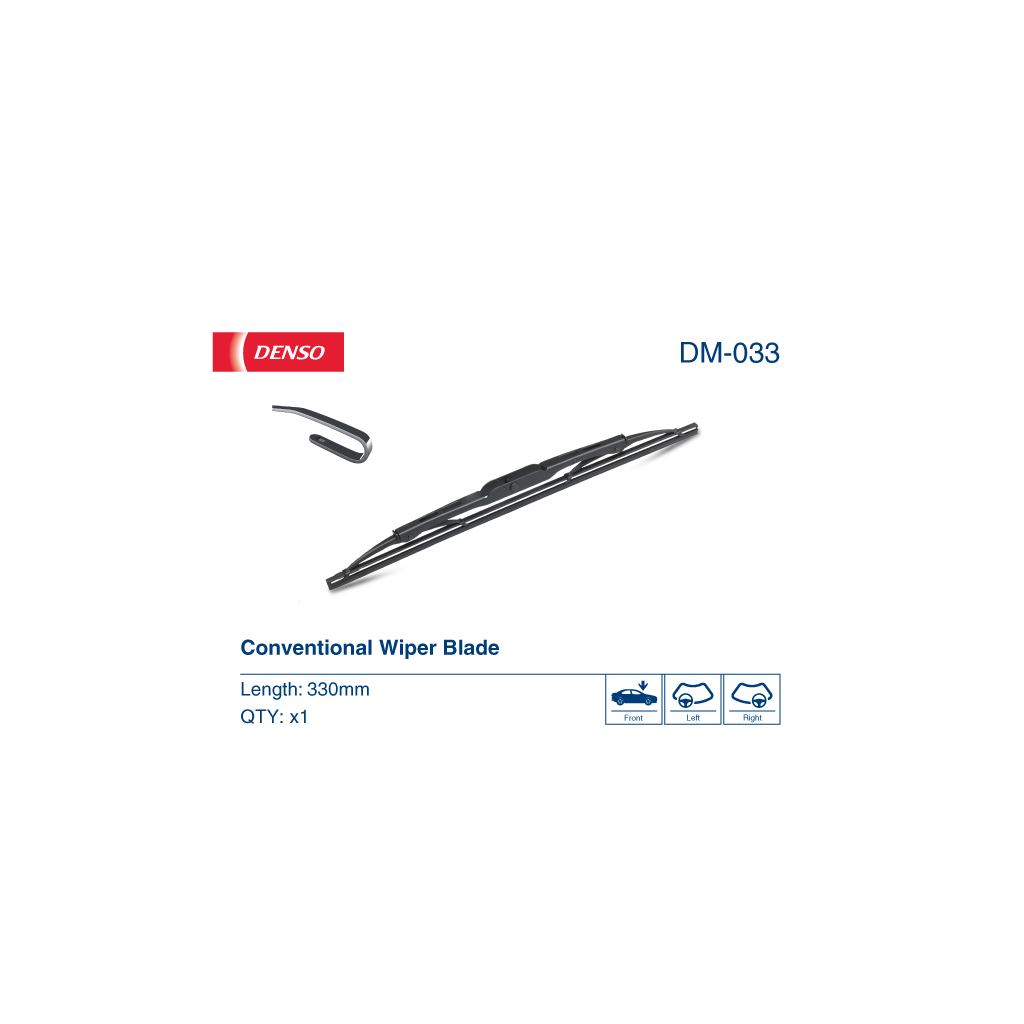 Щітка склоочисника Denso DM033 - зображення 2