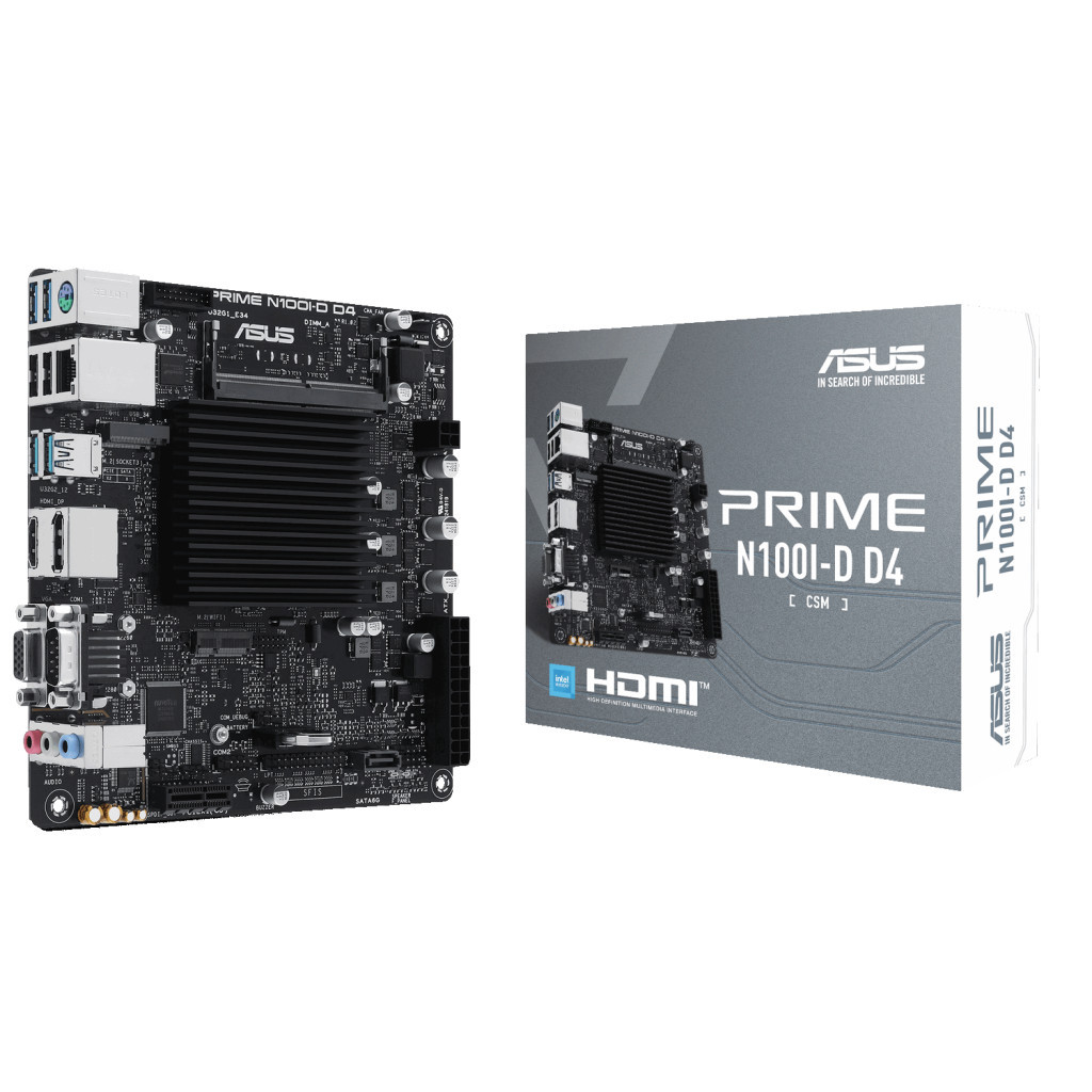 Материнська плата ASUS PRIME N100I-D D4-CSM - зображення 2