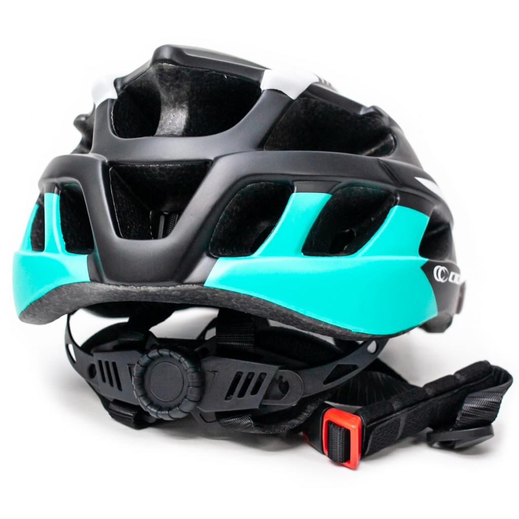 Шолом Cigna WT-016 М 57-61см Black/White/Turquoise (HEAD-039) - изображение 2