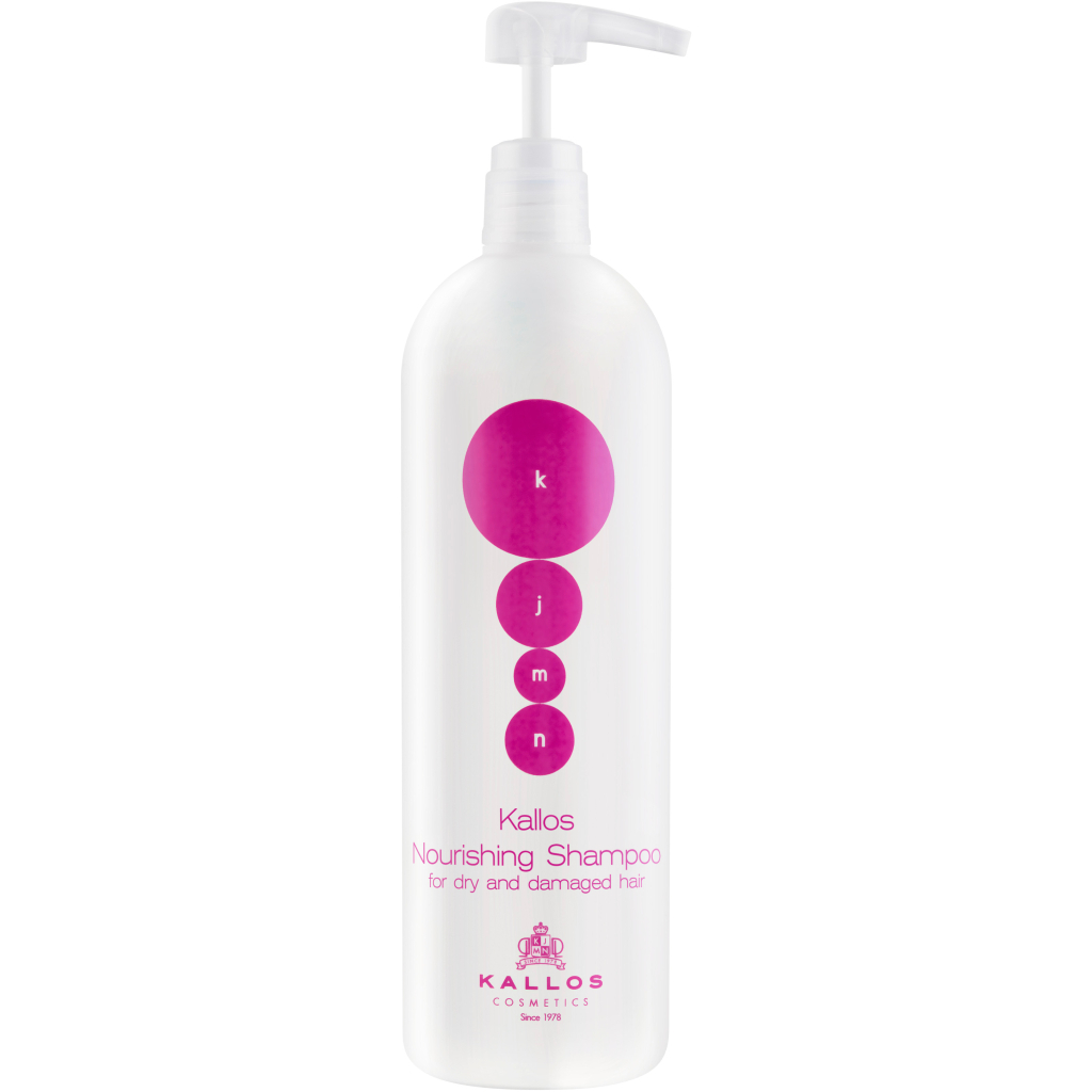 Шампунь Kallos Cosmetics KJMN Nourishing Shampoo для сухого і пошкодженого волосся 1000 мл (5998889502096) - зображення 1