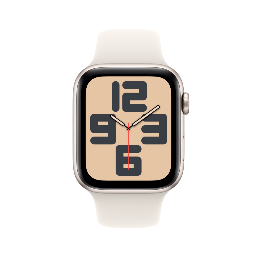 Смарт-годинник Apple Watch SE GPS + Cellular 40mm Starlight Aluminium Case with Starlight Sport Band - S/M (MXGJ3QH/A) - зображення 2