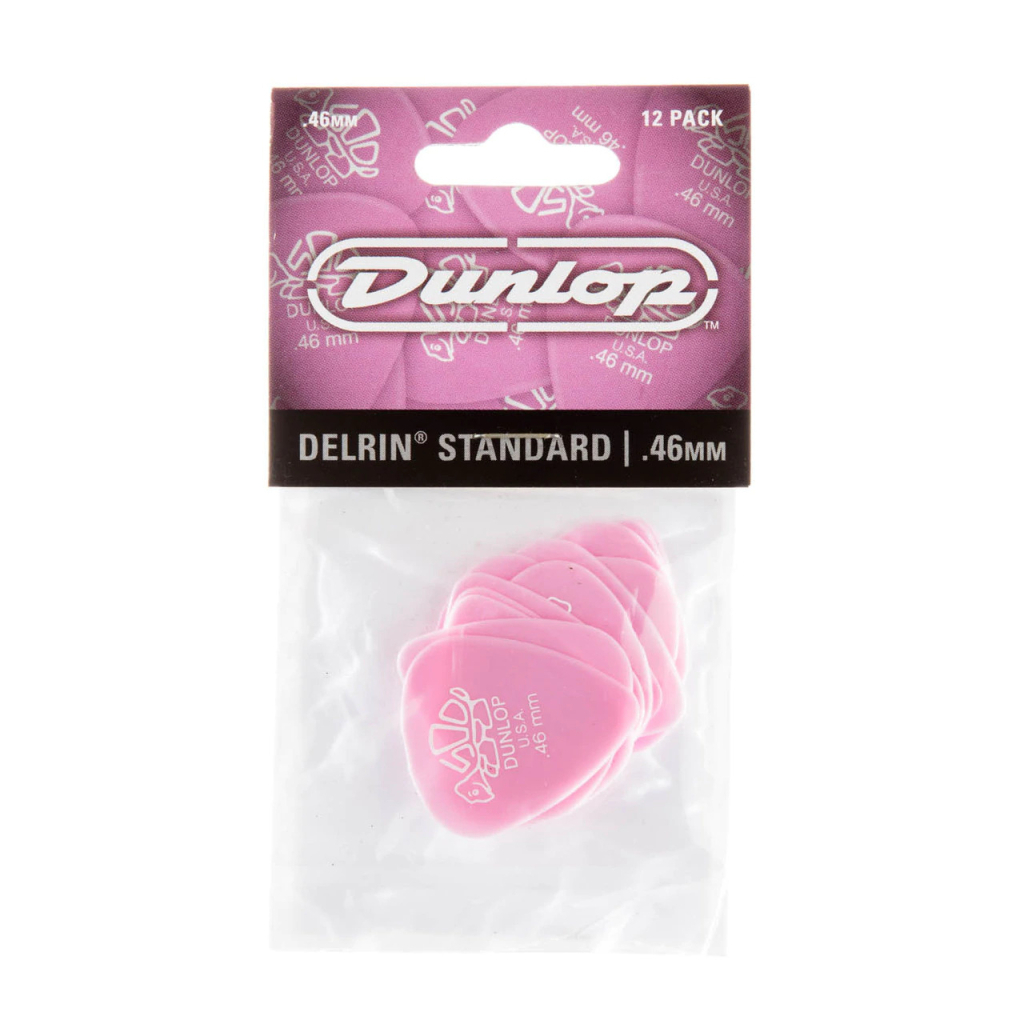 Медіатор Jim Dunlop Delrin 500 Pick .46mm 12 шт. (41P.46) - зображення 3