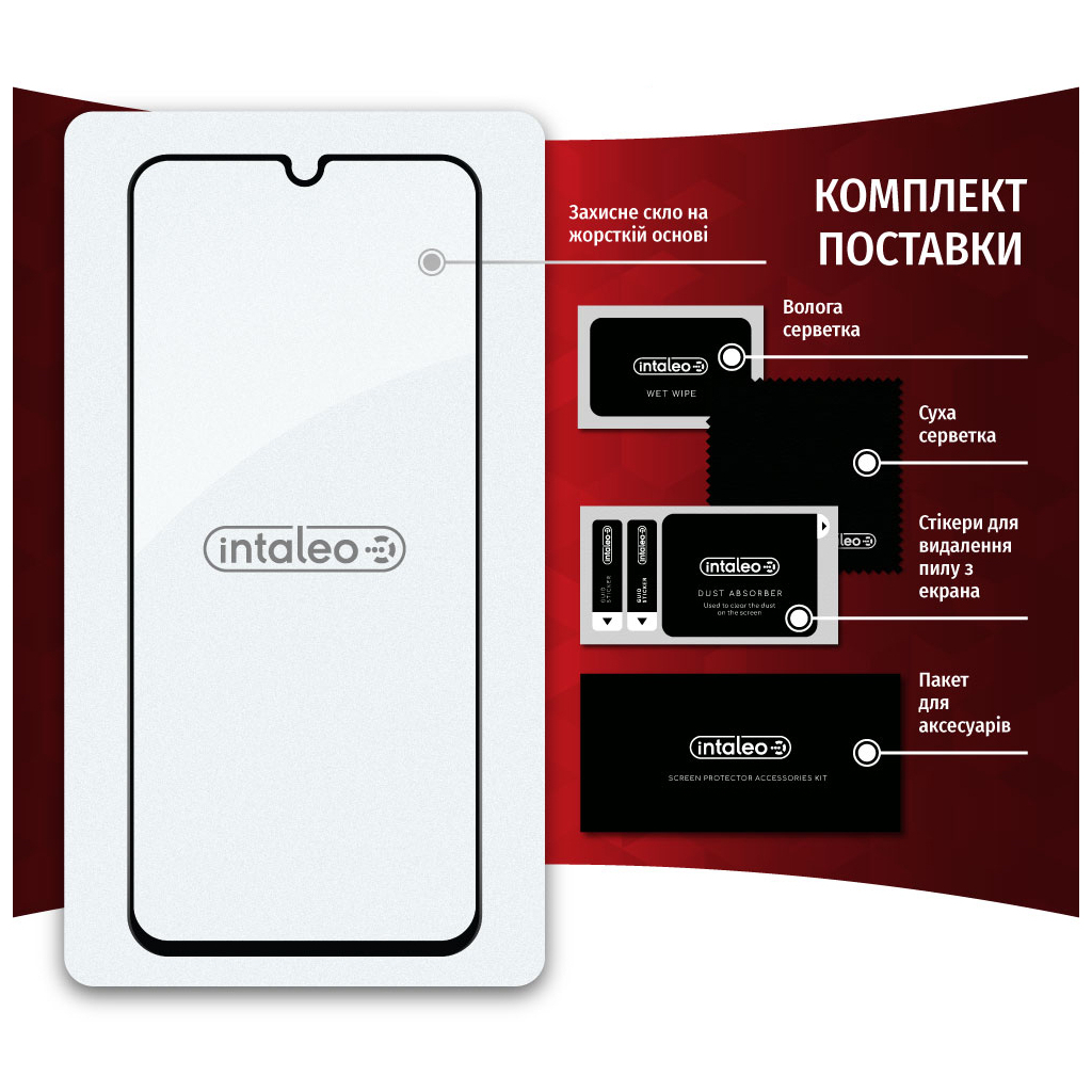 Скло захисне Intaleo Full Glue Samsung A14 (1283126559778) - зображення 8