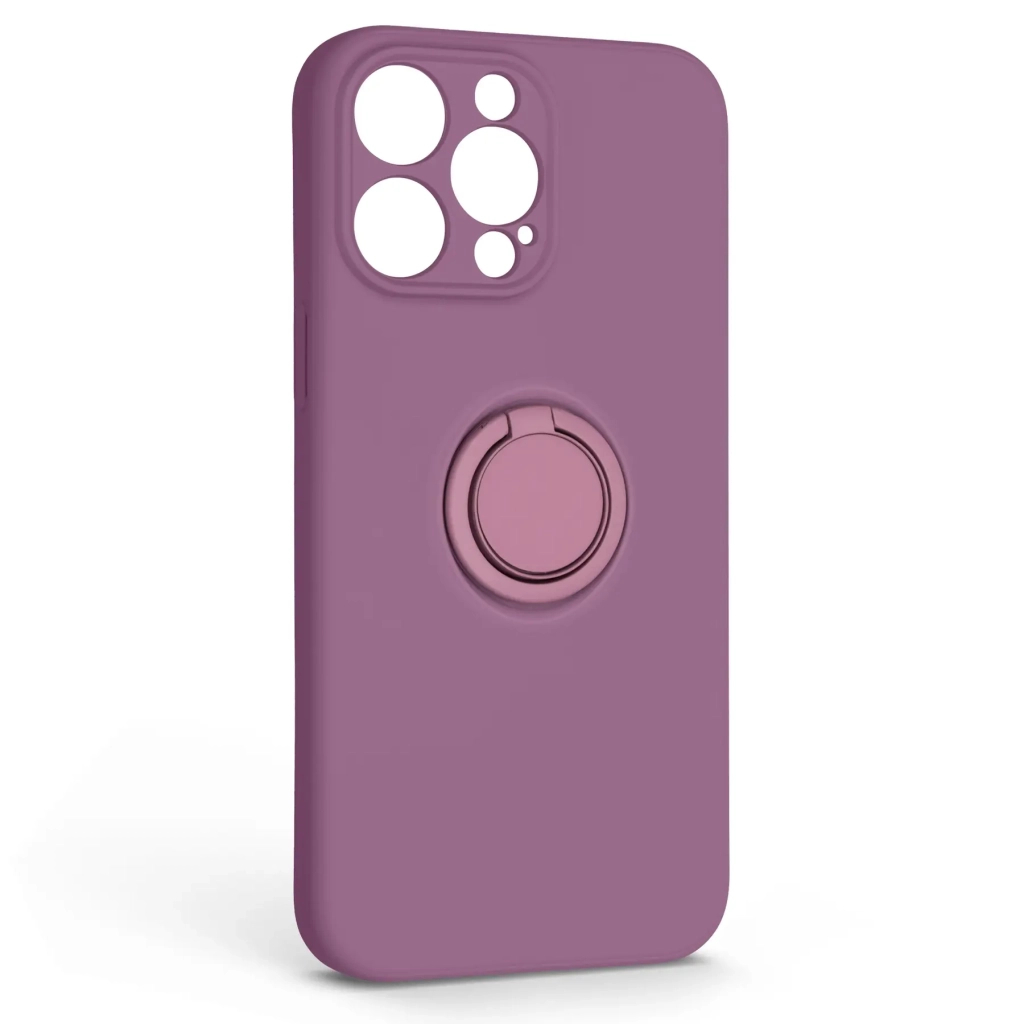 Чохол до мобільного телефона Armorstandart Icon Ring Apple iPhone 14 Pro Max Grape (ARM68728) - зображення 1