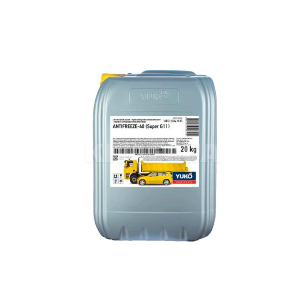 Антифриз Yuko -40 Super G11 зелен. 20л (4820070245028) - зображення 1