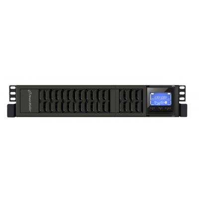 Пристрій безперебійного живлення PowerWalker VFI 1000CRM LCD (10122000) - зображення 2