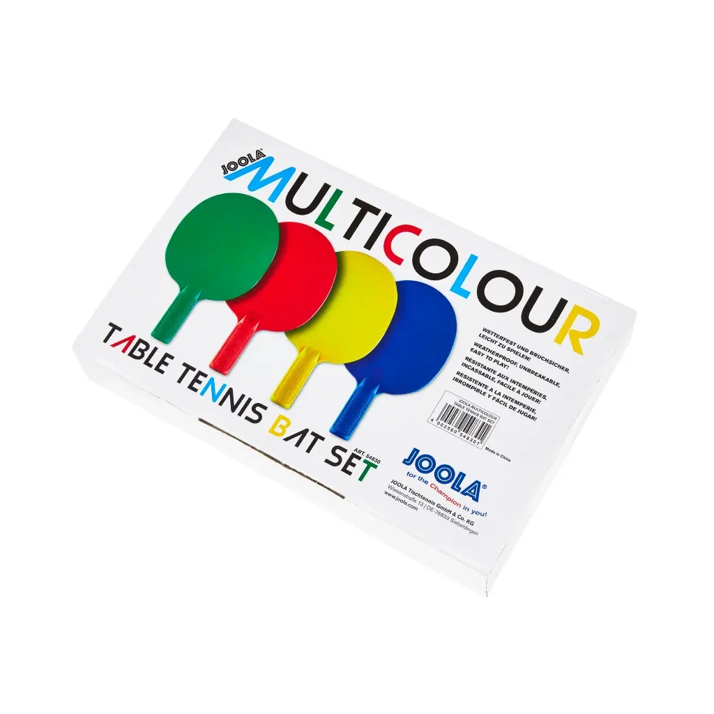Комплект для настільного тенісу Joola Multicolour 4 Bats (54830) (930809) - изображение 6