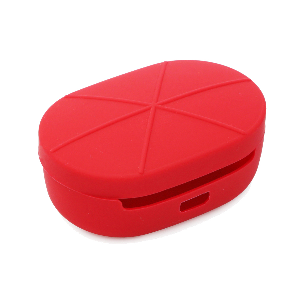 Чохол для навушників BeCover Silicon для Xiaomi Redmi AirDots / Redmi AirDots 2 / Redmi AirDots S Red (703830) - зображення 3