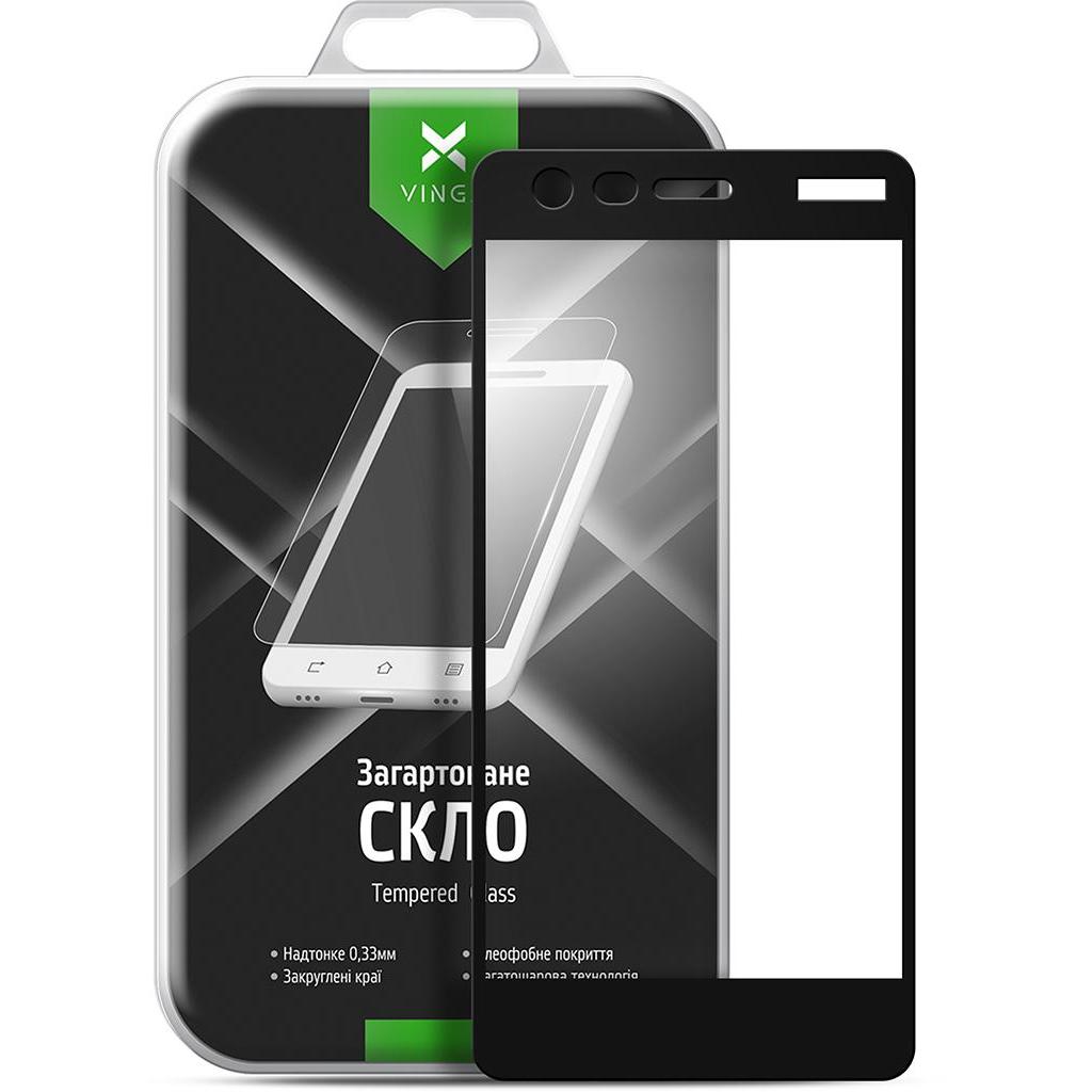 Скло захисне Vinga для Nokia 2 Black (VTPGS-N2B) - зображення 2