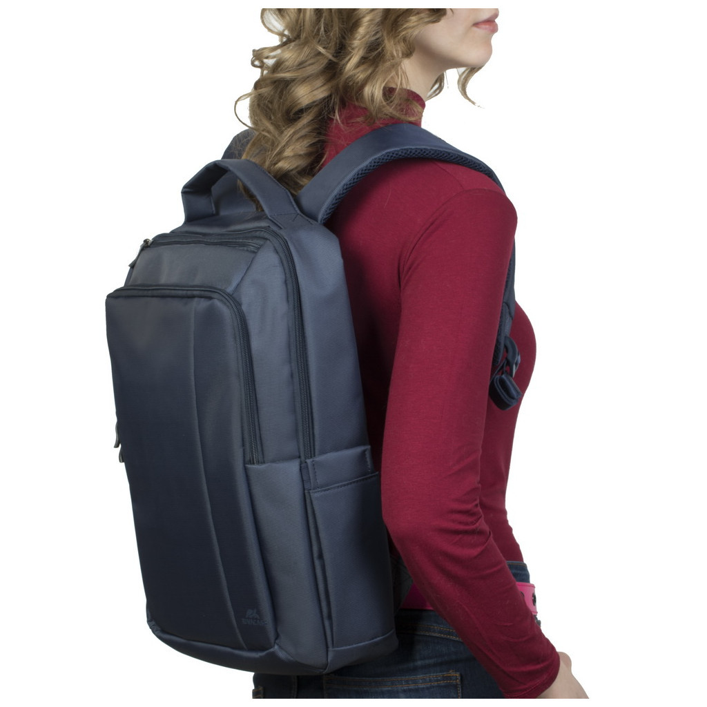 Рюкзак для ноутбука RivaCase 15.6" 8262 Blue (8262Blue) - изображение 11