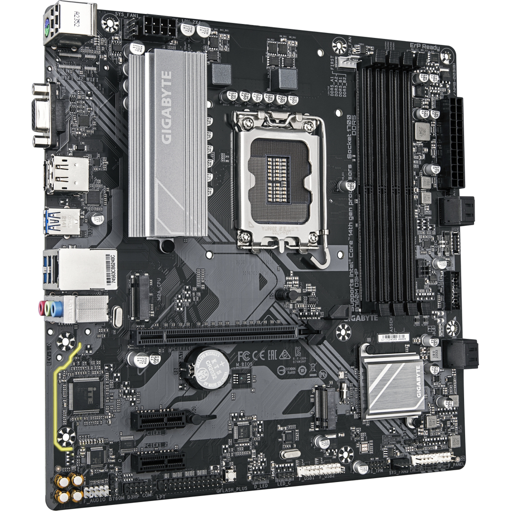 Материнська плата GIGABYTE B760M D3HP - зображення 3
