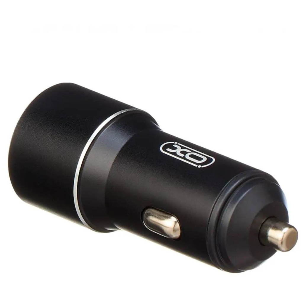 Зарядний пристрій XO TZ09 2.4A/2 USB + cable lightning Black (XO-TZ09L-BK) - зображення 4
