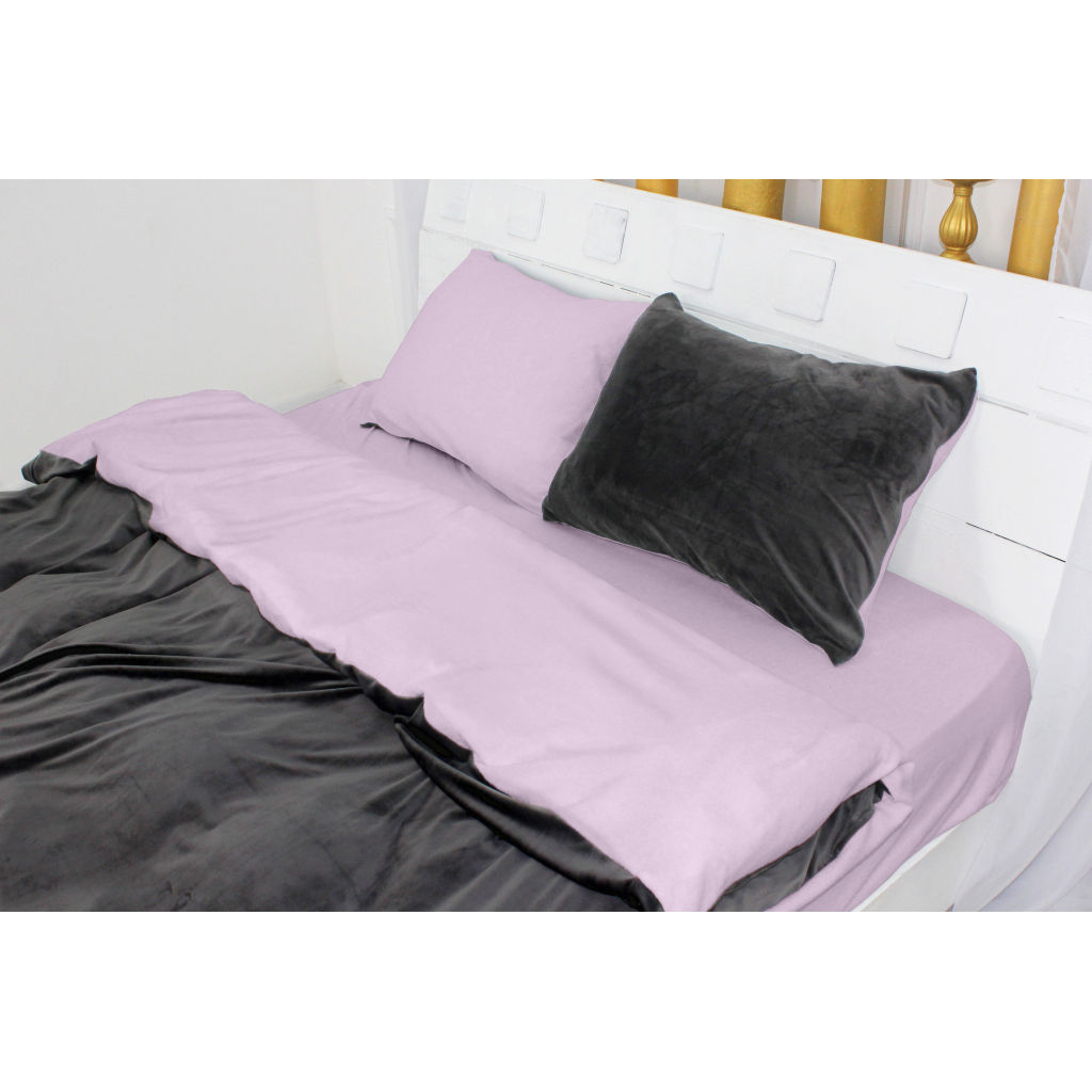 Постільна білизна MirSon Велюр Winter Terry 28-0034 Phlox Сімейний (2200004022086) - зображення 2