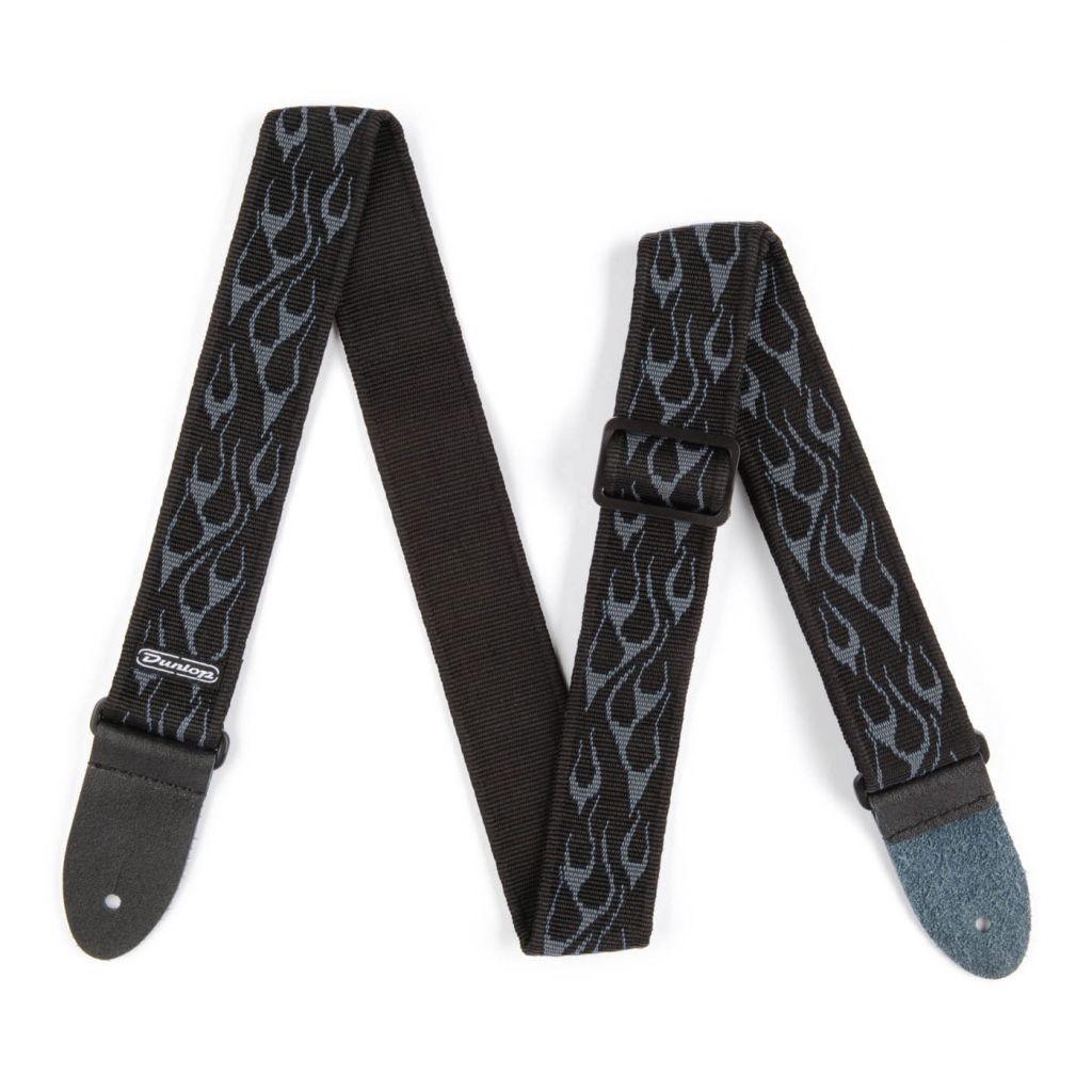 Ремінь для гітари Jim Dunlop Classic Strap Flambe Grey (D38-11GY) - зображення 2