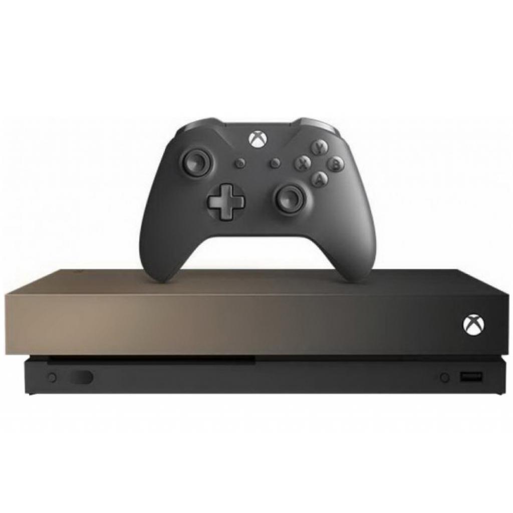 Ігрова консоль Microsoft Xbox One X 1TB Gold Rush Edition - зображення 2