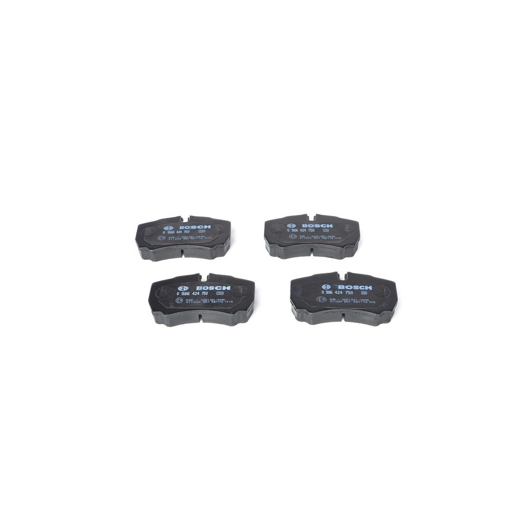 Гальмівні колодки Bosch 0 986 424 750 - зображення 5