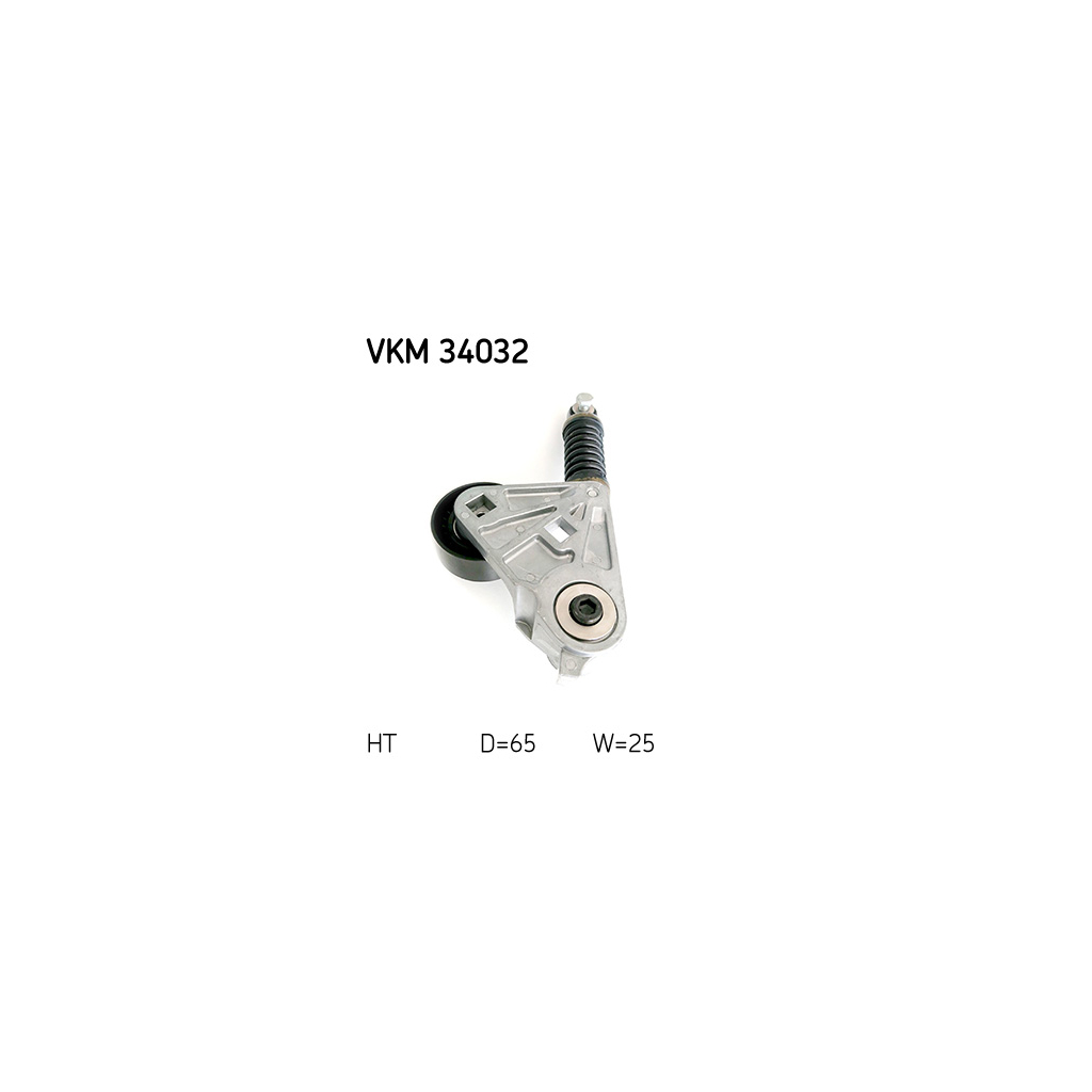 Натягувач ременя з роликом SKF VKM 34032 - зображення 2