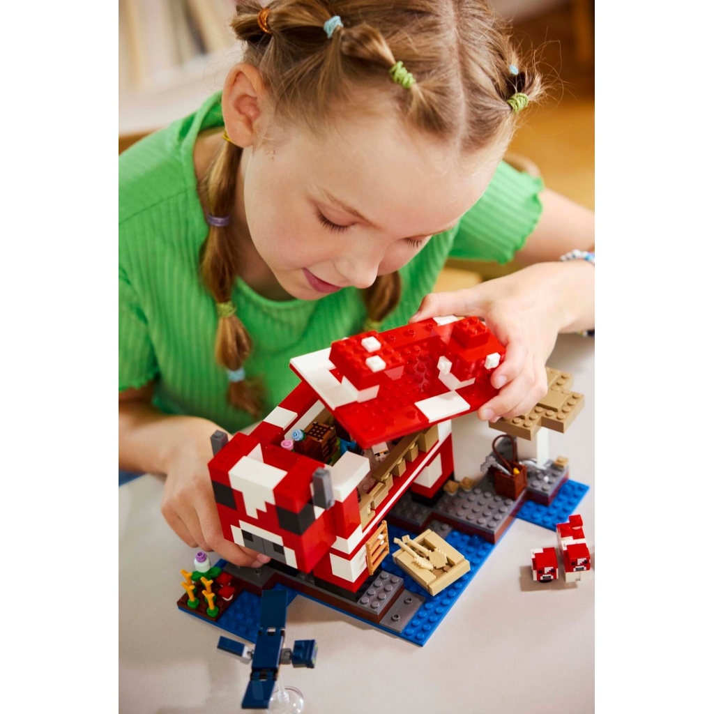 Конструктор LEGO Minecraft Грибний будинок (21270) - зображення 8