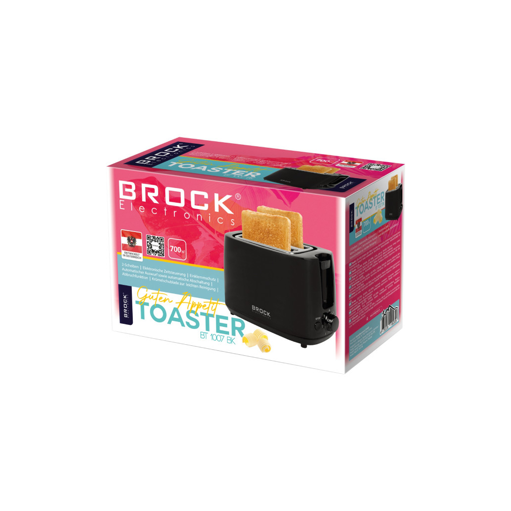 Тостер Brock BT 1007 BK - зображення 2
