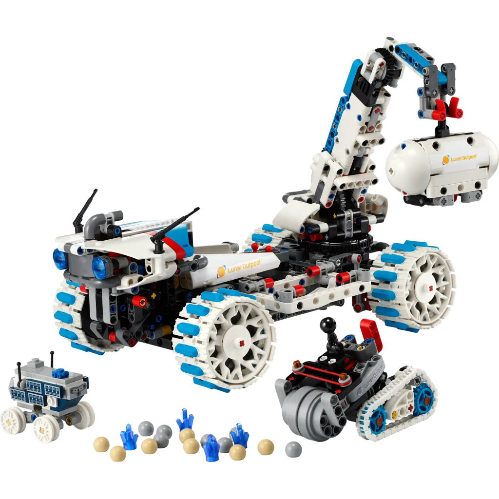 Конструктор LEGO Technic Місяцехід Lunar Outpost. Космічний корабель (42211) - зображення 3