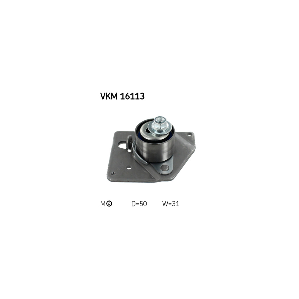 Натягувач ременя з роликом SKF VKM 16113 - зображення 1