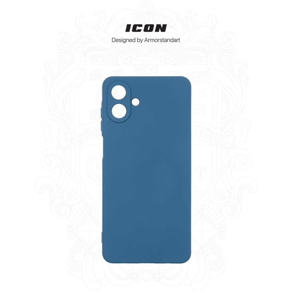 Чохол до мобільного телефона Armorstandart ICON Samsung A07 4G Dark Blue (ARM86778) - зображення 3