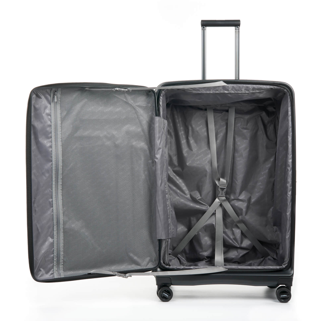 Валіза Bagland велика 96 л чорна (1140521762) - зображення 7