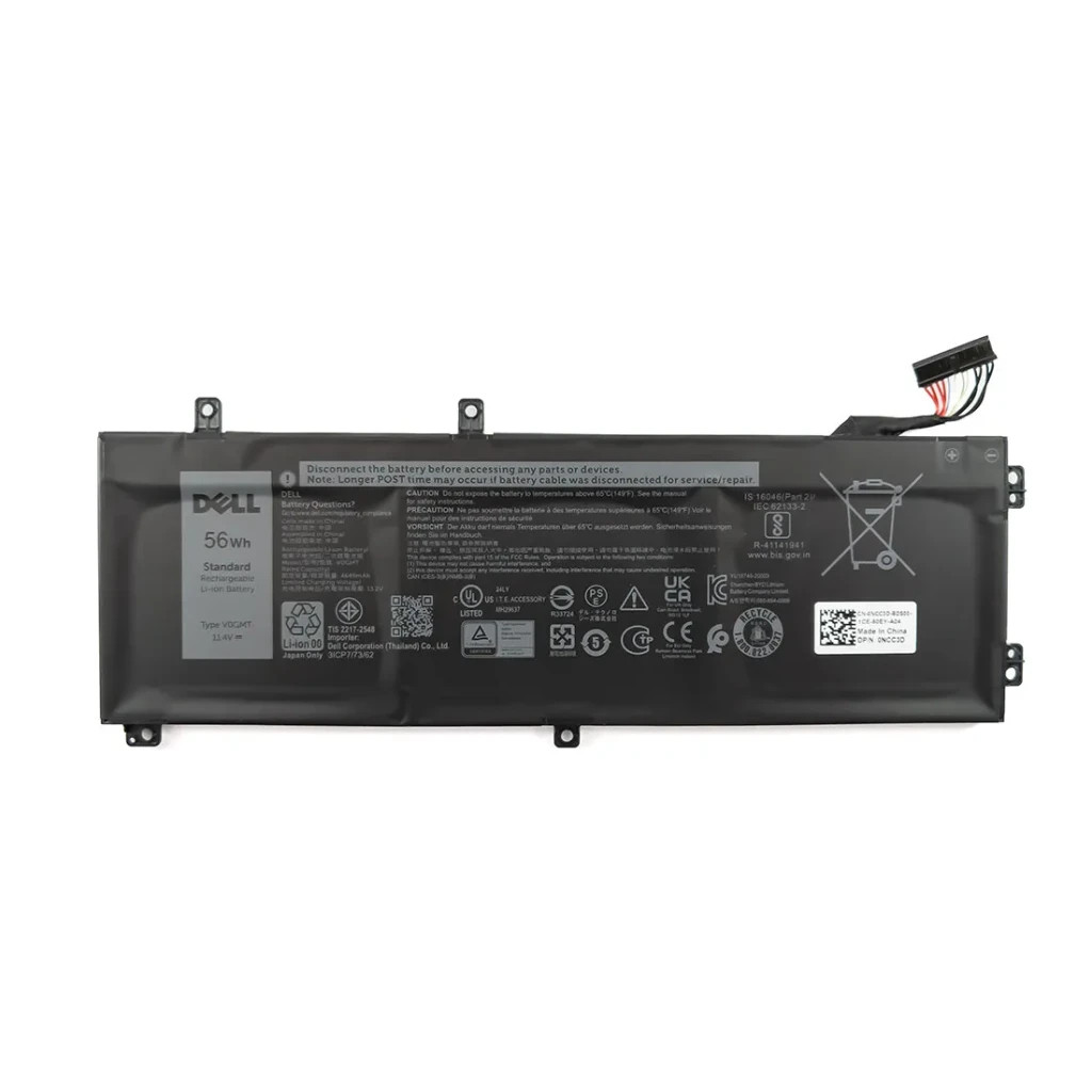 Акумулятор до ноутбука Dell G7-7700 V0GMT (short), 4649mAh (56Wh), 3cell, 11.4V, Li-ion (A47880) - зображення 1