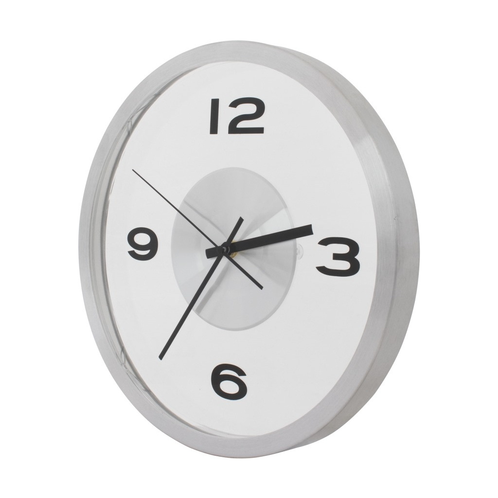 Настінний годинник Economix Promo ART металевий, срібний (E51809-00) - зображення 2