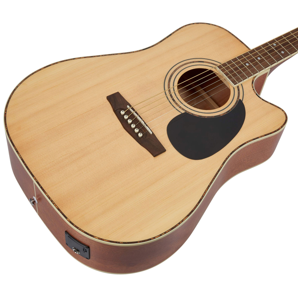 Гітара електроакустична Cort AD880CE Left Handed Natural Satin - зображення 2