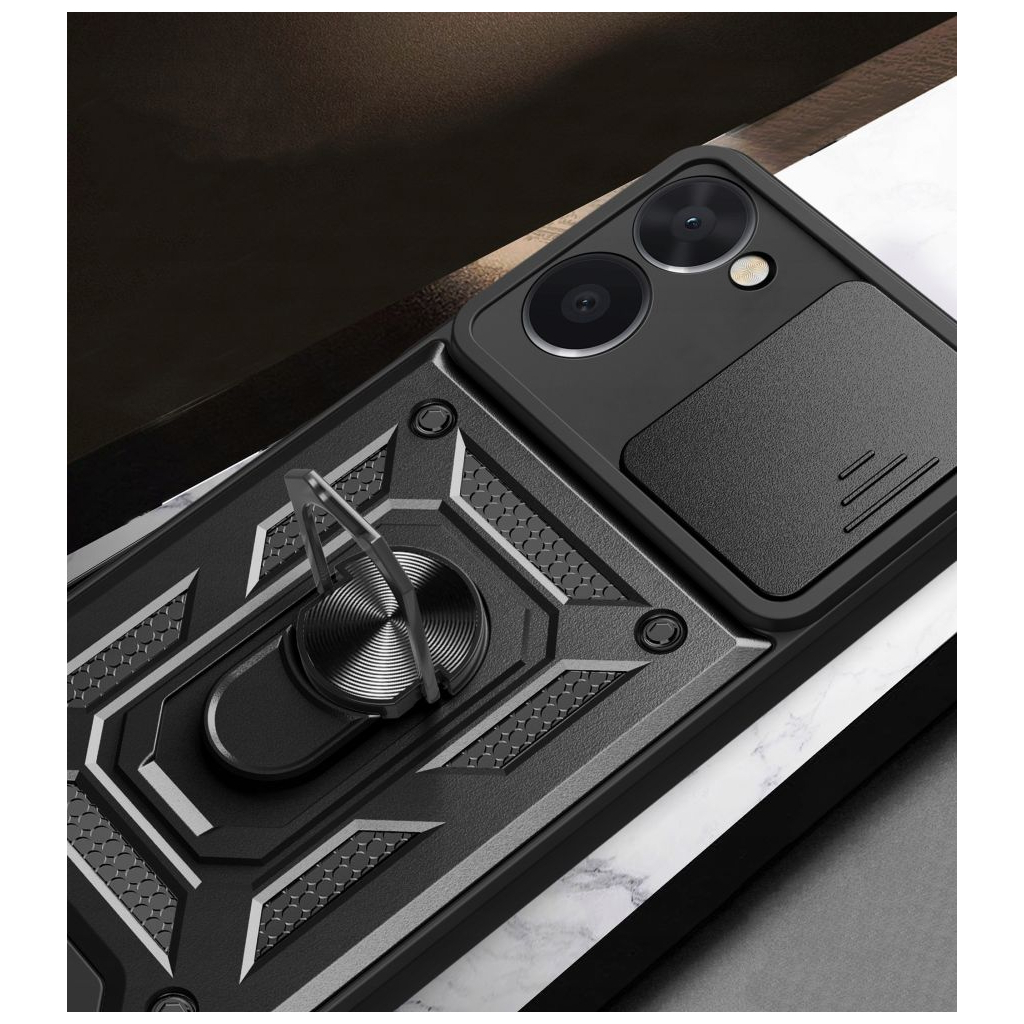 Чохол до мобільного телефона BeCover Military Realme 10 Black (709169) - зображення 6