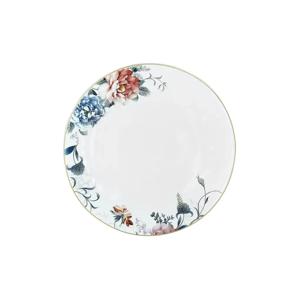 Тарілка Vittora "Піони" Aura Dinner 23 см (VT-1230AР) - зображення 1