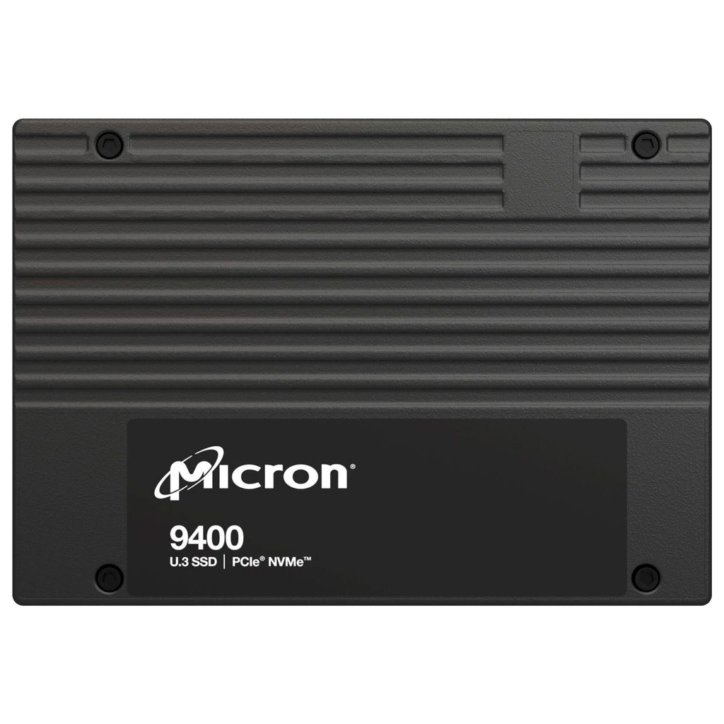 Накопичувач SSD U.3 2.5" 7.68GB 9400 PRO Micron (MTFDKCC7T6TGH-1BC1ZABYYR) - зображення 1