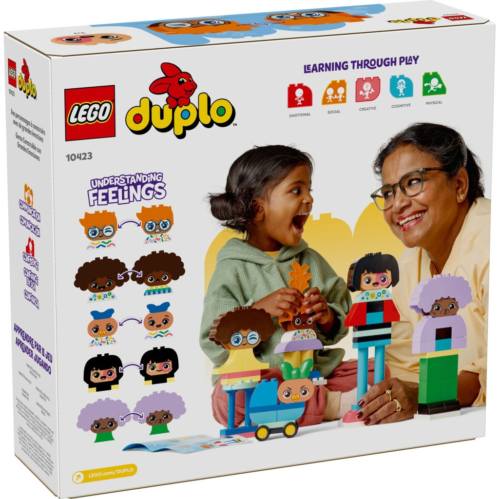 Конструктор LEGO DUPLO Town Конструктор людей із сильними емоціями 71 деталей (10423) - зображення 5
