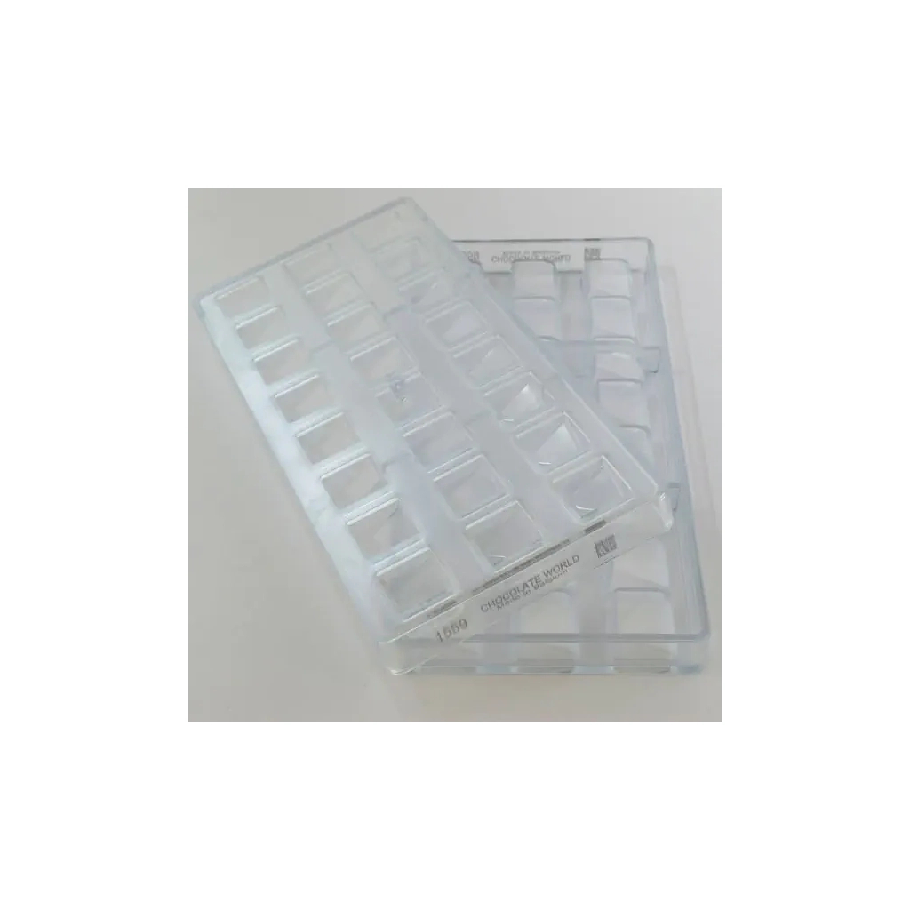 Форма для шоколаду Chocolate World Діагональ 24 x 24 х 14,5 мм (1559 CW) - зображення 2