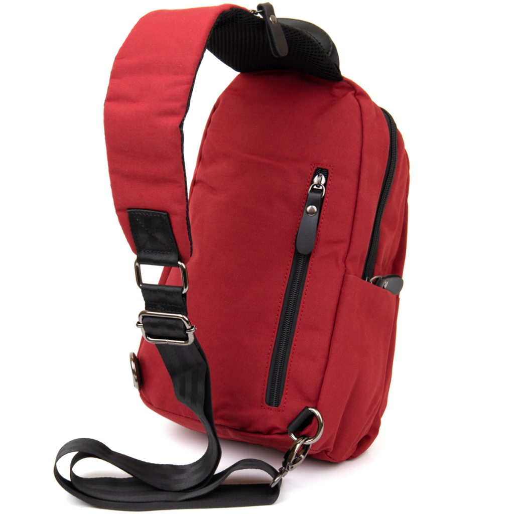 Сумка Vintage Через плече нейлон Червона (20629) - зображення 2