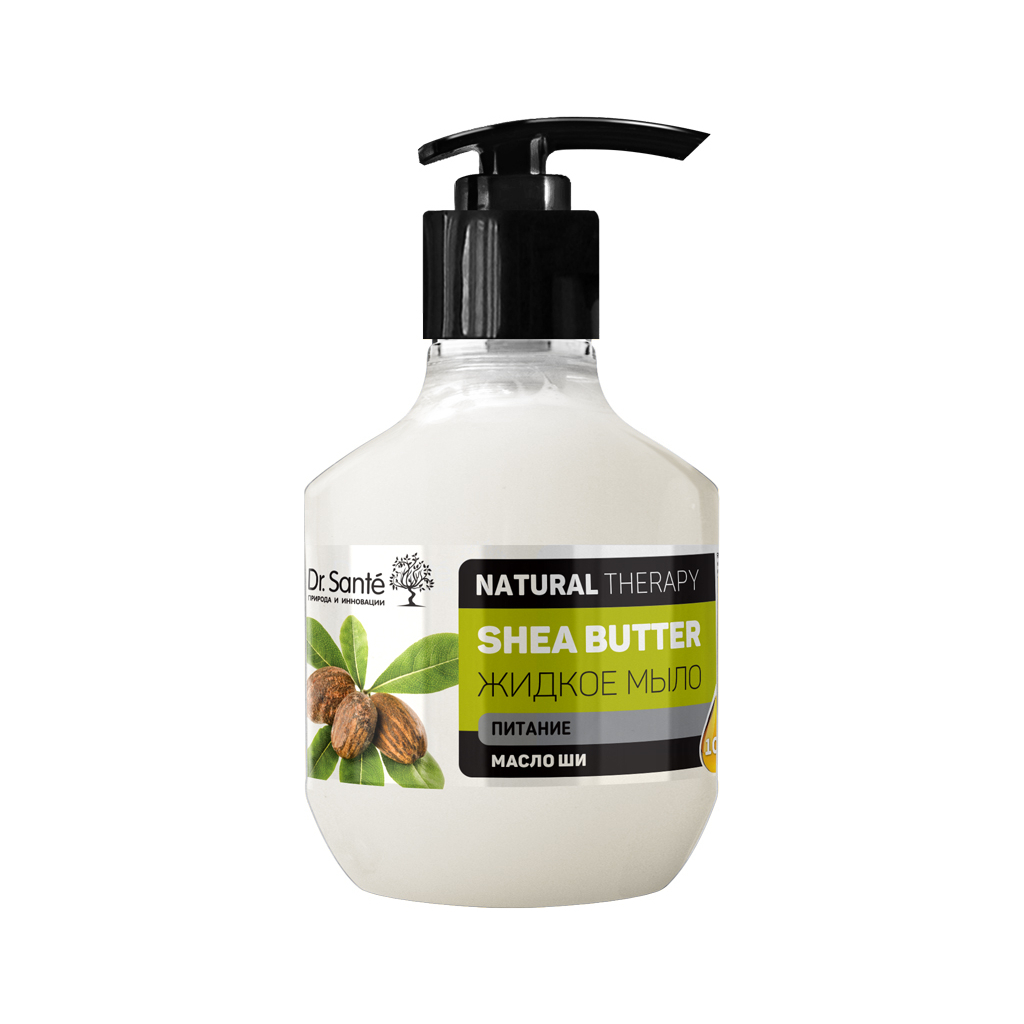 Рідке мило Dr. Sante Natural Therapy Shea Butter Живлення 250 мл (4823015942914) - зображення 1