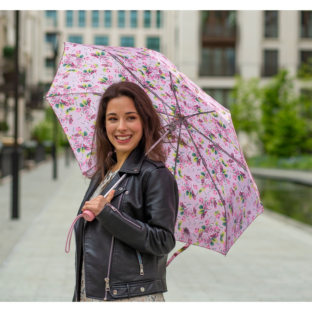 Парасоля Fulton L354-041161 Minilite-2 Pink Floral (L354-041161) - зображення 2