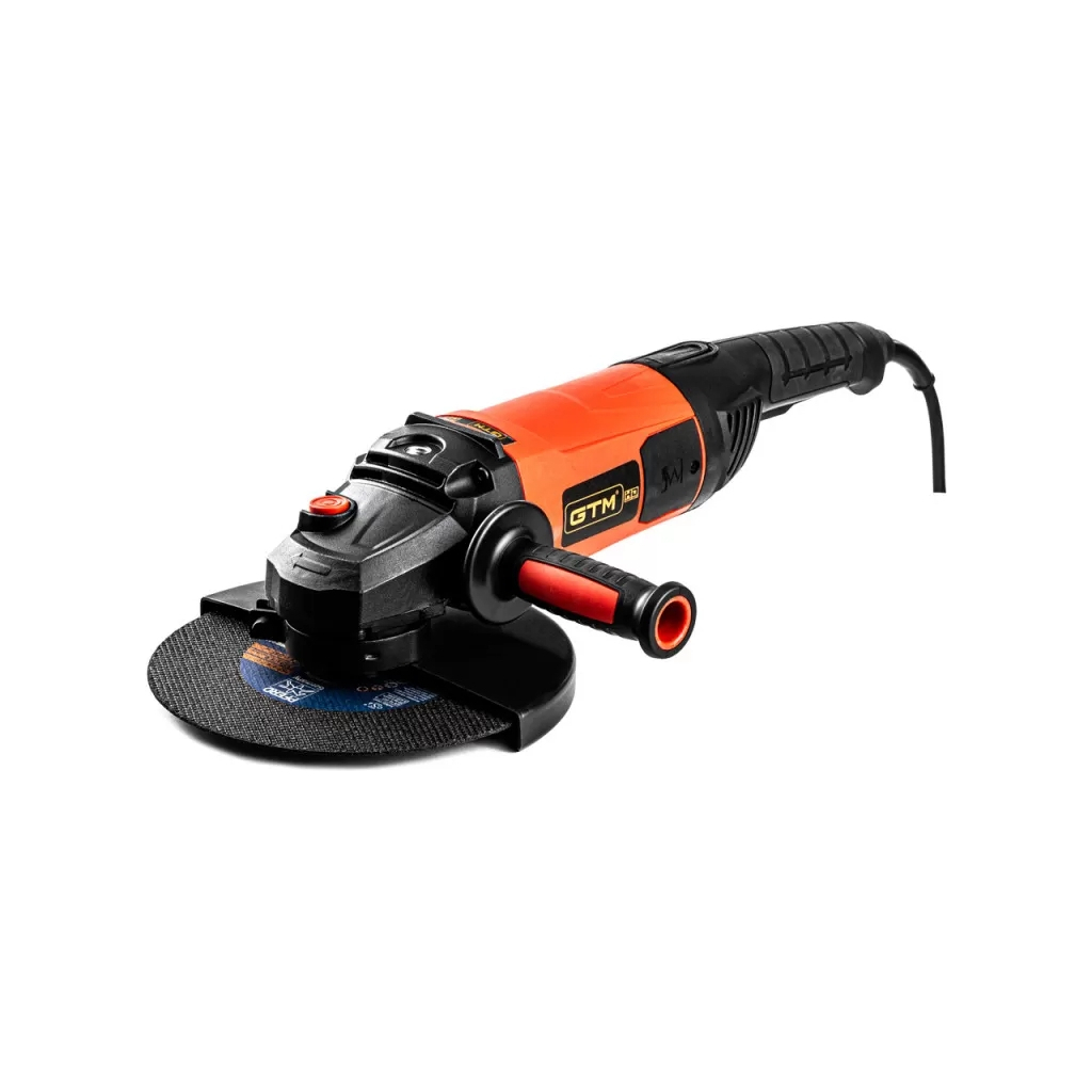 Шліфувальна машина GTM 230мм AG230/2800D 2800Вт, 6500об/хв, пл.пуск (AG230/2800D) - зображення 1