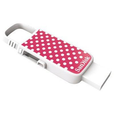 USB флеш накопичувач SanDisk 16GB Cruzer U Polka Dots USB 2.0 (SDCZ59-016G-B35PD) - зображення 3