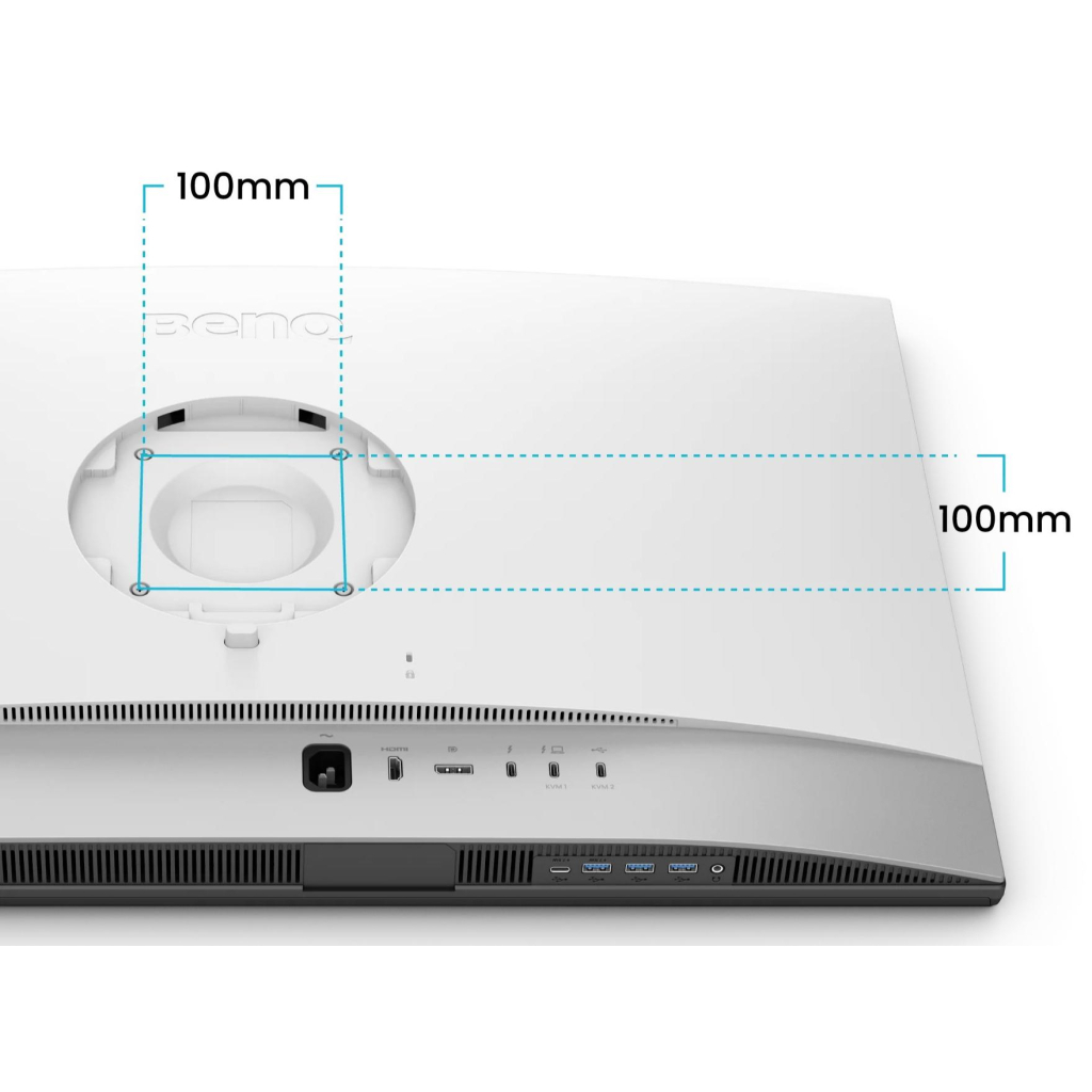 Монітор BenQ PD3226G White-Silver - зображення 6