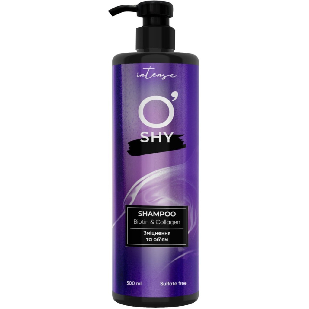 Набір косметики O'Shy Intense Biotin & Collagen Маска для волосся 200 мл + Шампунь 500 мл + Кондиціонер 500 мл (4802370056153) - picture 2