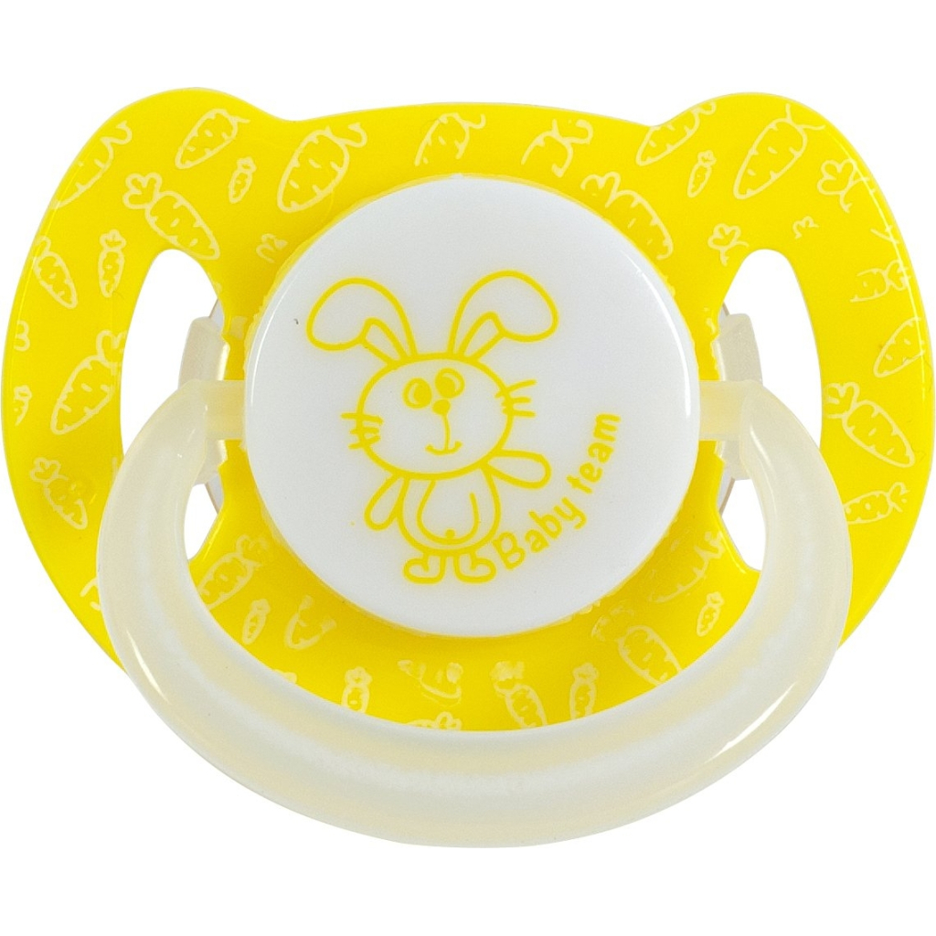 Пустушка Baby Team Латексна вишнеподібної форми (4824428032254) - зображення 1