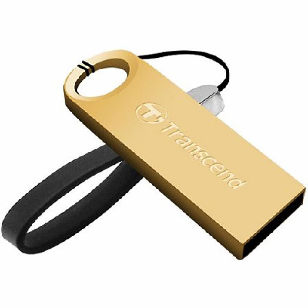 USB флеш накопичувач Transcend 32Gb JetFlash 520 gold (TS32GJF520G) - зображення 1