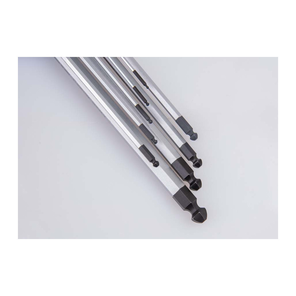 Ключ KING TONY шестигранний 9 шт. Г- подібний 1,5-10 мм (201B09MR) - зображення 5